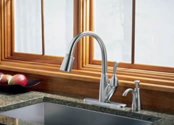 Delta Allora Single Handle Pull Down Kitchen Faucet