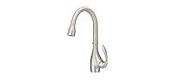 Danze D404546SS Bellefleur Single Handle Pulldown Kitchen Faucet - Stainless Steel