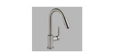 Delta 985-SS Grail Single Handle Kitchen Pull-Down Faucet Brilliance Stainless
