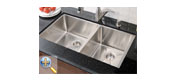 Kraus Double Bowl KHU-103R3-33